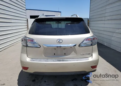 2012 Lexus Rx 350 z USA, uszkodzony, nr VIN 2T2ZK1BA4CC077196
